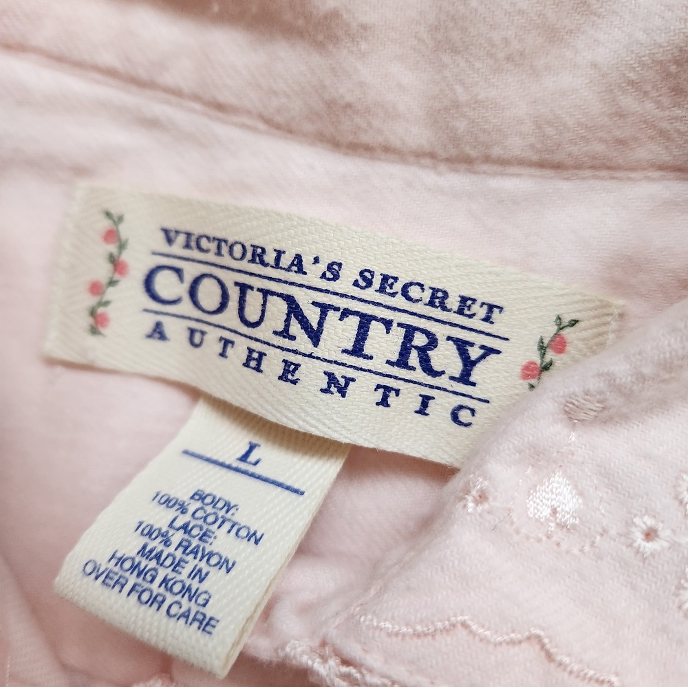 Cotton Sleep Shirt Dress - Picture 4 of 4